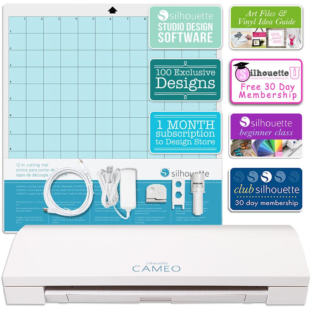 Silhouette Cameo 3 Bundle With Oracal 651 Dust Cover