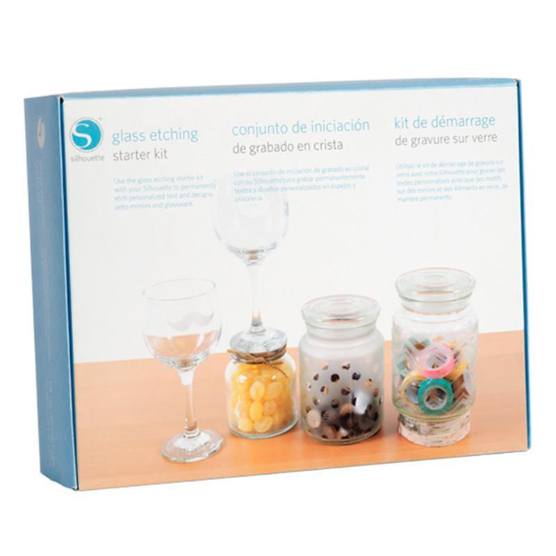 Create Stunning Etched Glass Projects with the Silhouette Glass Etching Kit