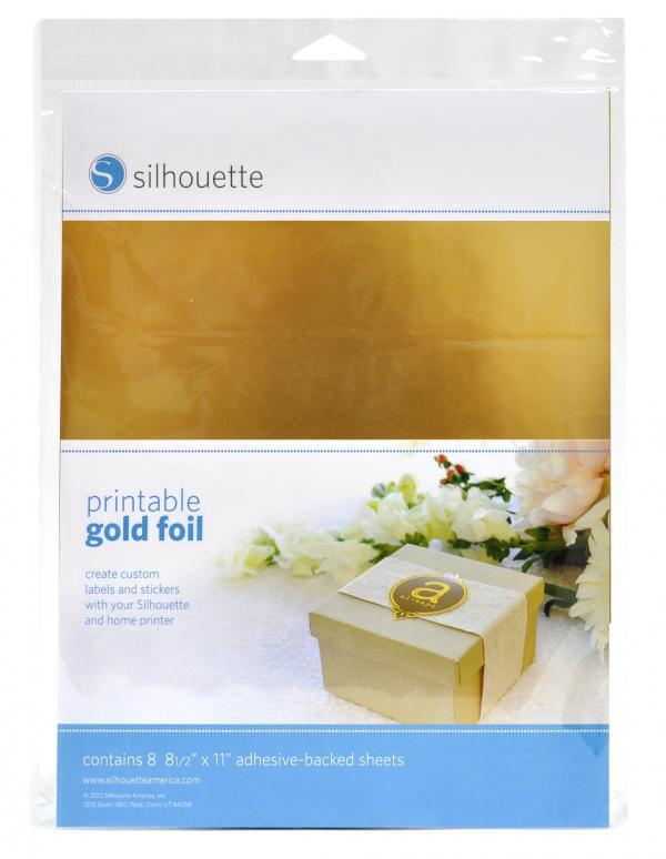 rukken Tot ziens Adviseren Silhouette Sticker Paper - Gold Foil– Swing Design