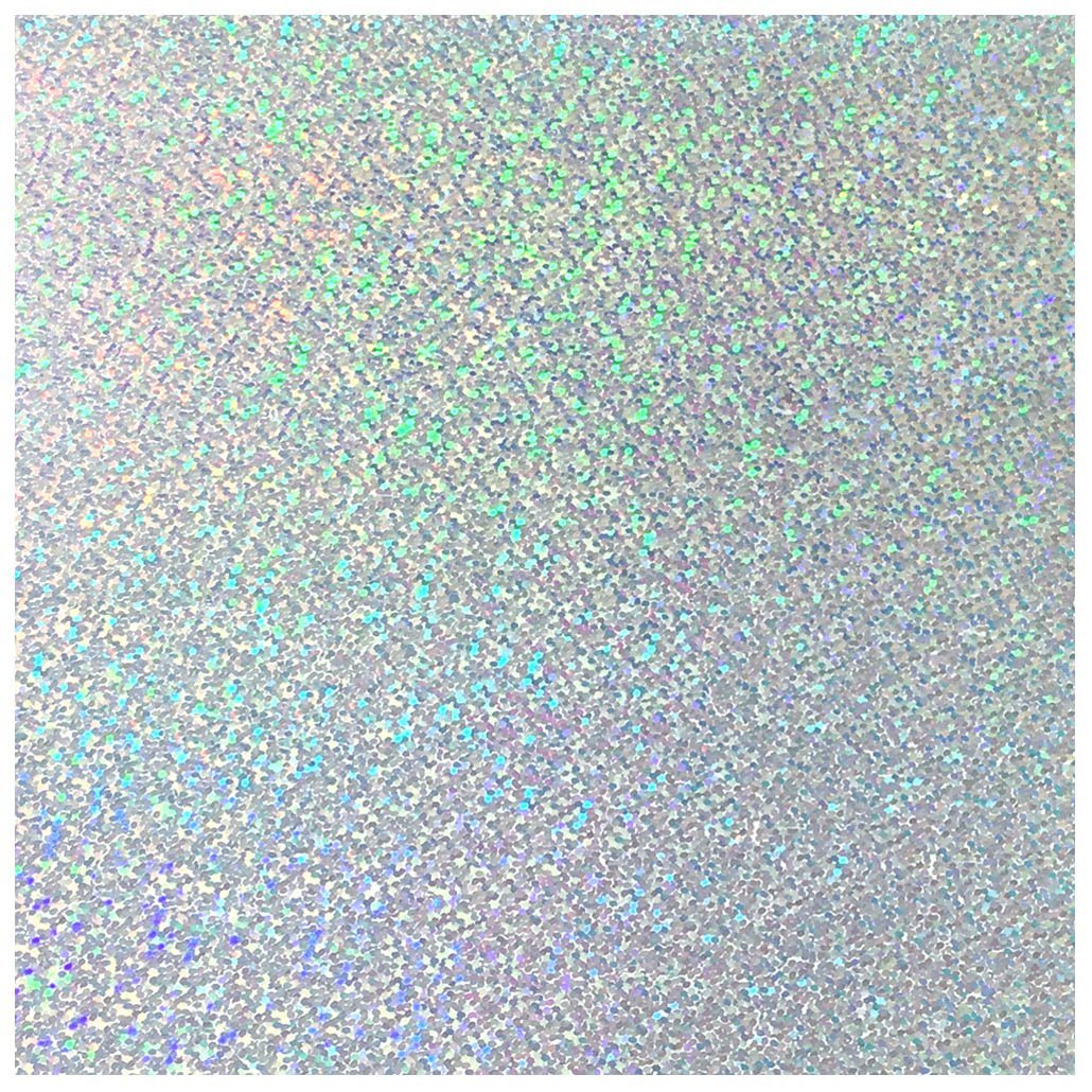 Siser Holographic Heat Transfer Vinyl (HTV) - Silver