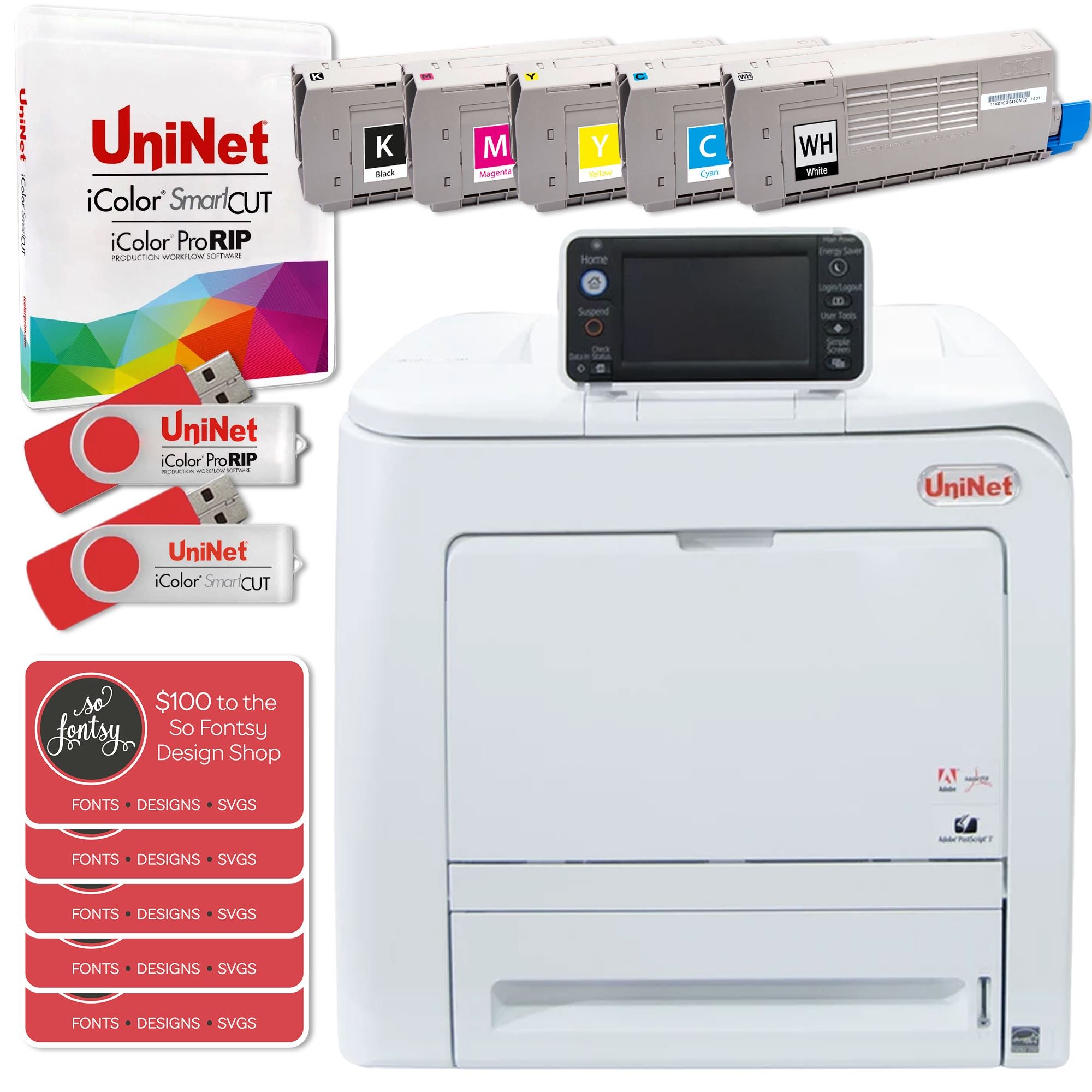 Featured image of post Uninet Icolor 550 Printer Uninet is set to launch their newest transfer printer at the imprinted sportswear show in long beach ca