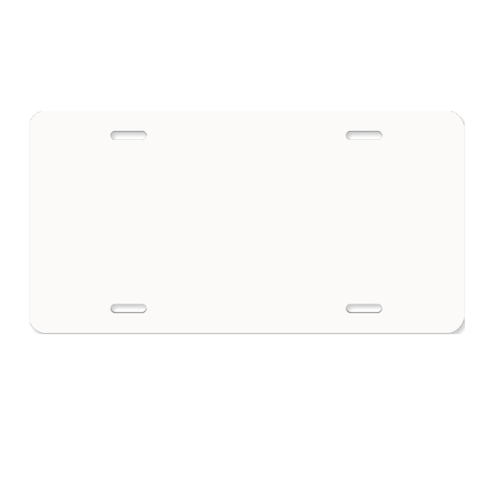 License Plate Sublimation Template