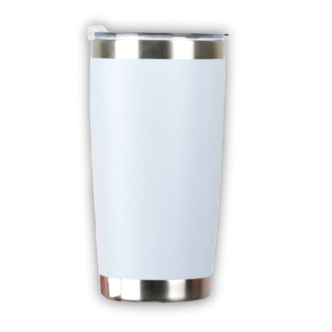 ProSub 20oz Straight Skinny Tumbler Sublimation Blanks - Matte White