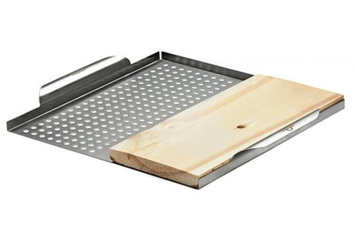 70025 by Napoleon BBQ - Himalayan Salt Block with Stainless Steel