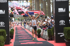 Kim Schwabenbauer at Ironman Melbourne