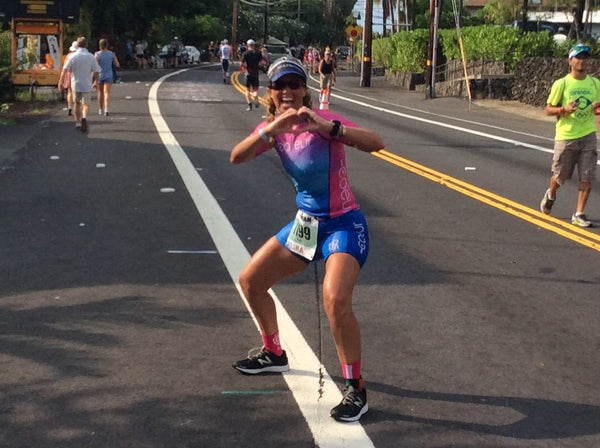 Female Triathlete at Ironman Hawaii