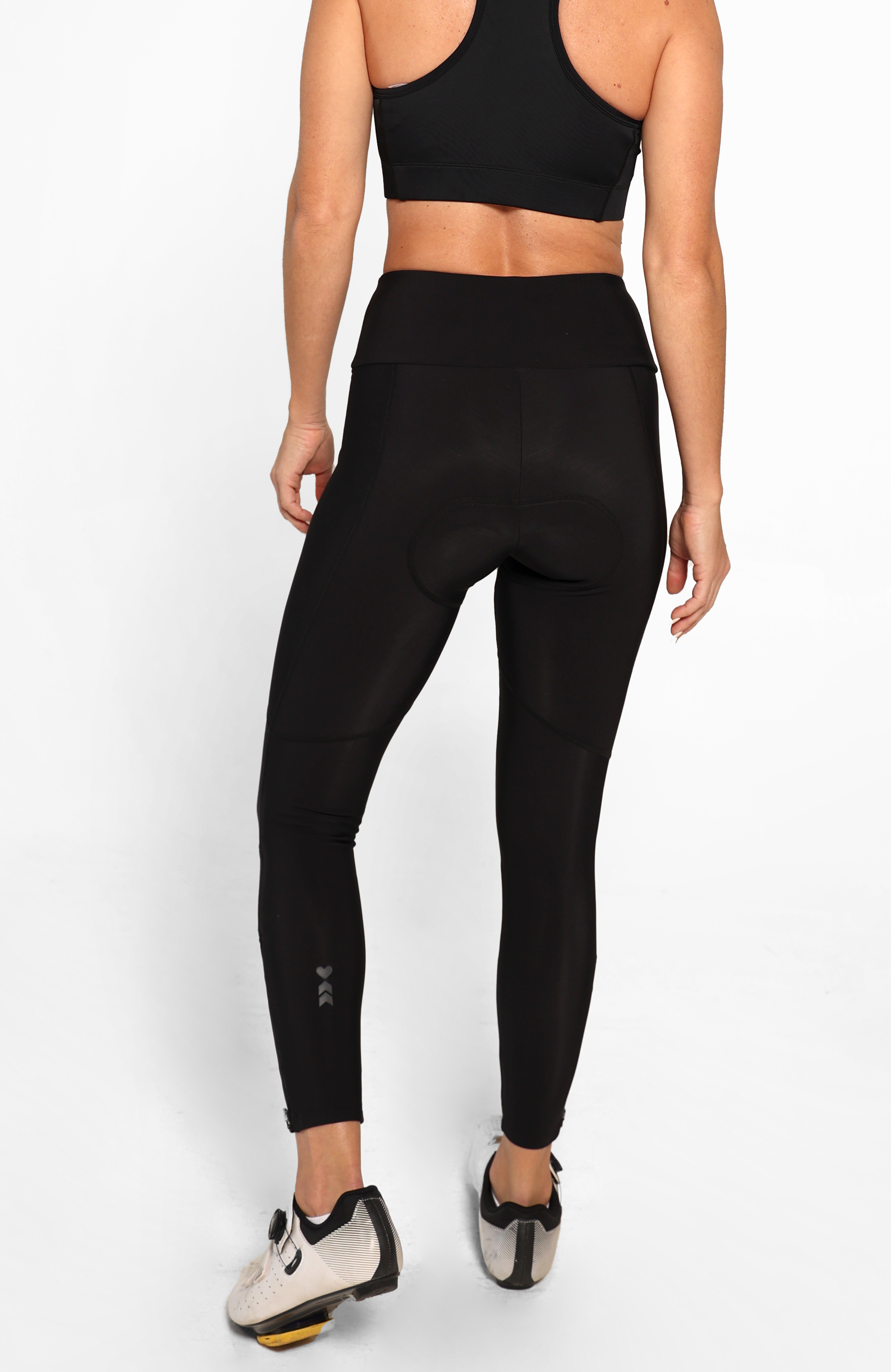 Little Black Cycling Tights – Coeur Sports