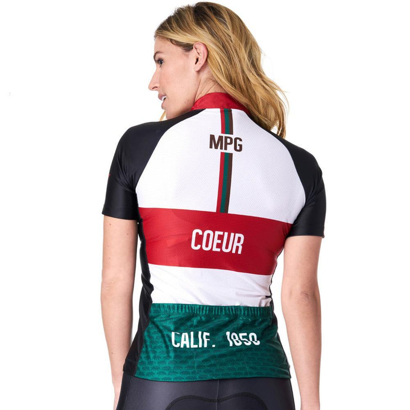 white womens cycling jersey