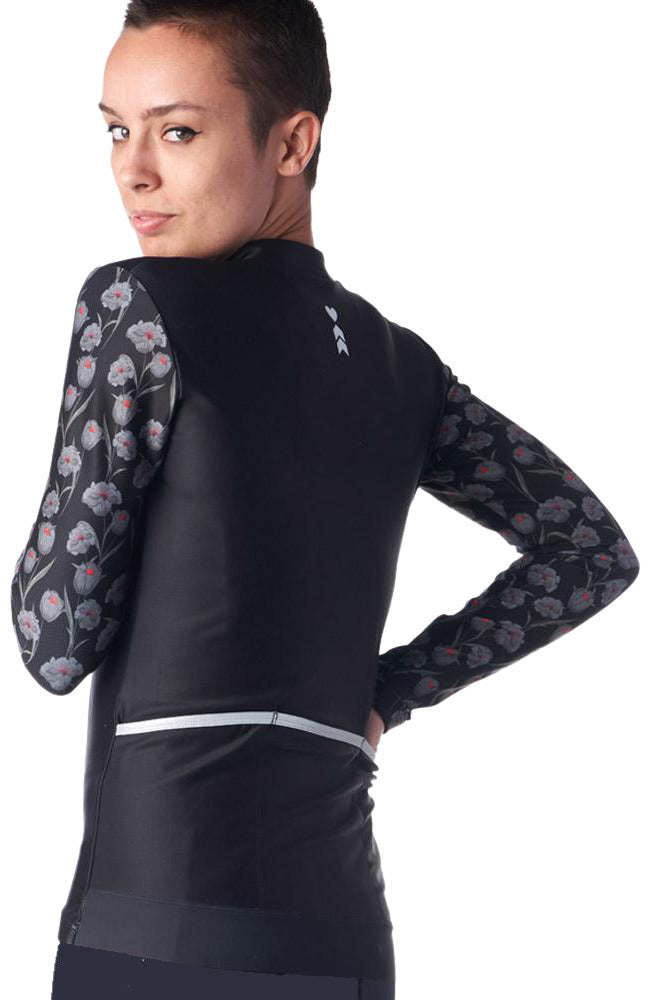 women's thermal cycling jersey