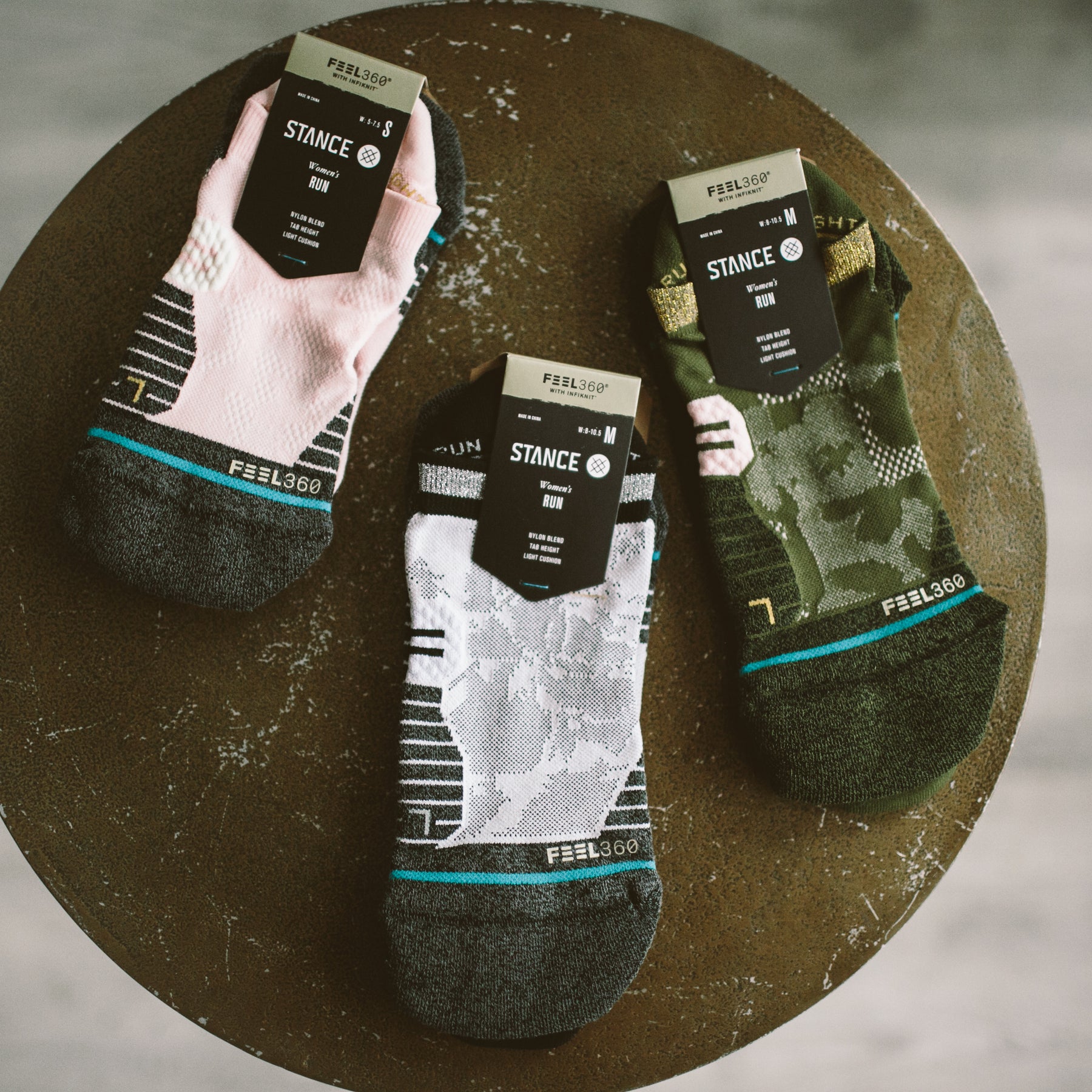 nylon running socks