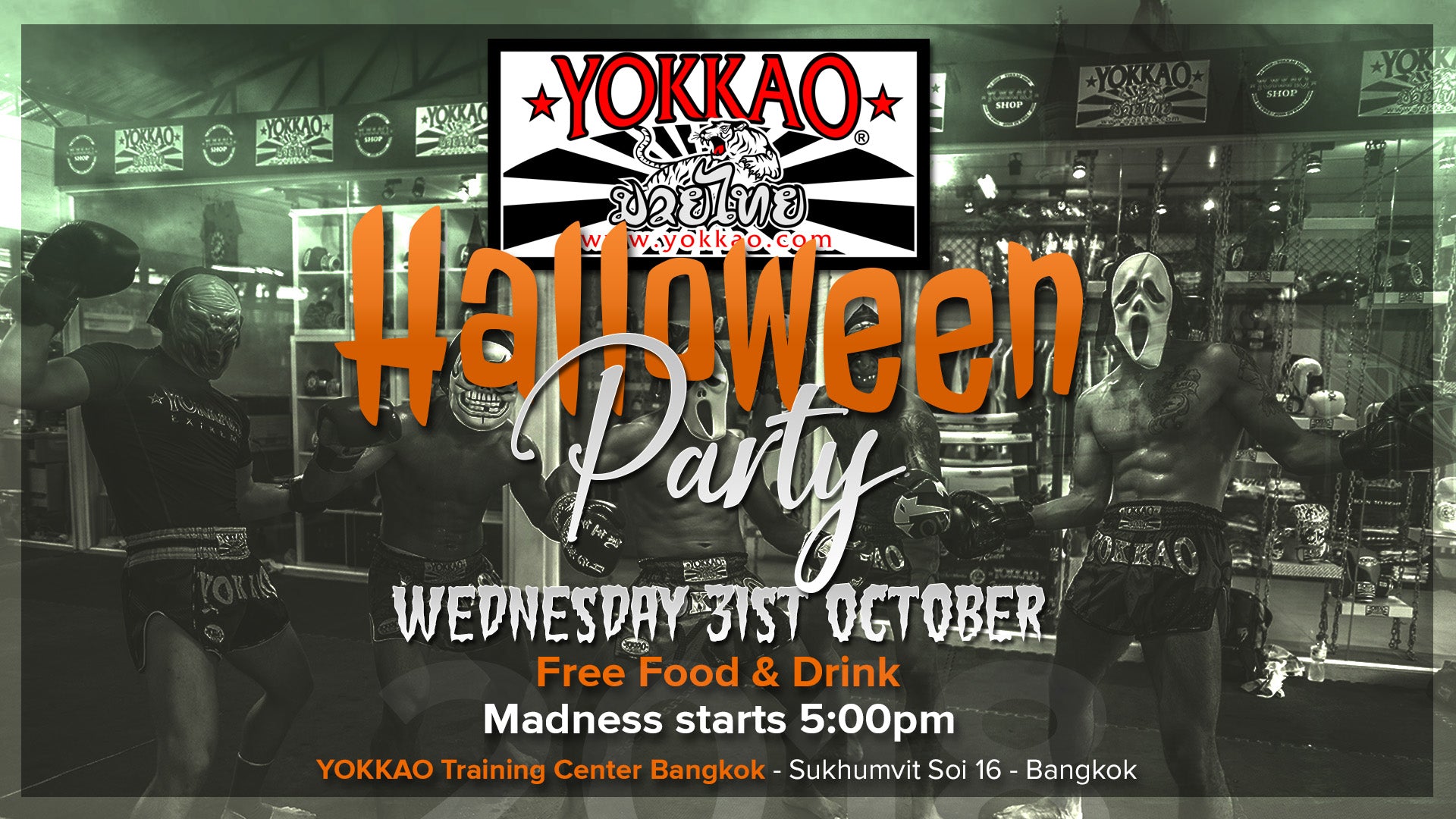 YOKKAO Holds First-Ever Halloween Party