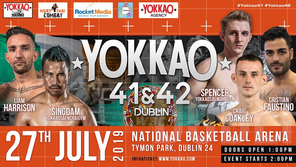 Full Fight Card Released for YOKKAO 41-42