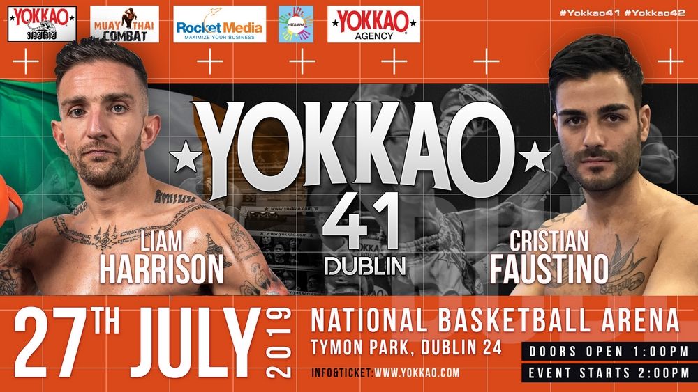 Harrison vs Faustino to Headline YOKKAO 41