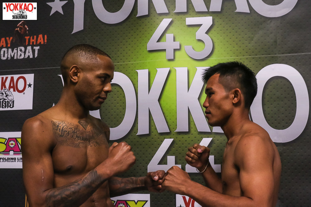 YOKKAO 43-44 Weigh-in Results