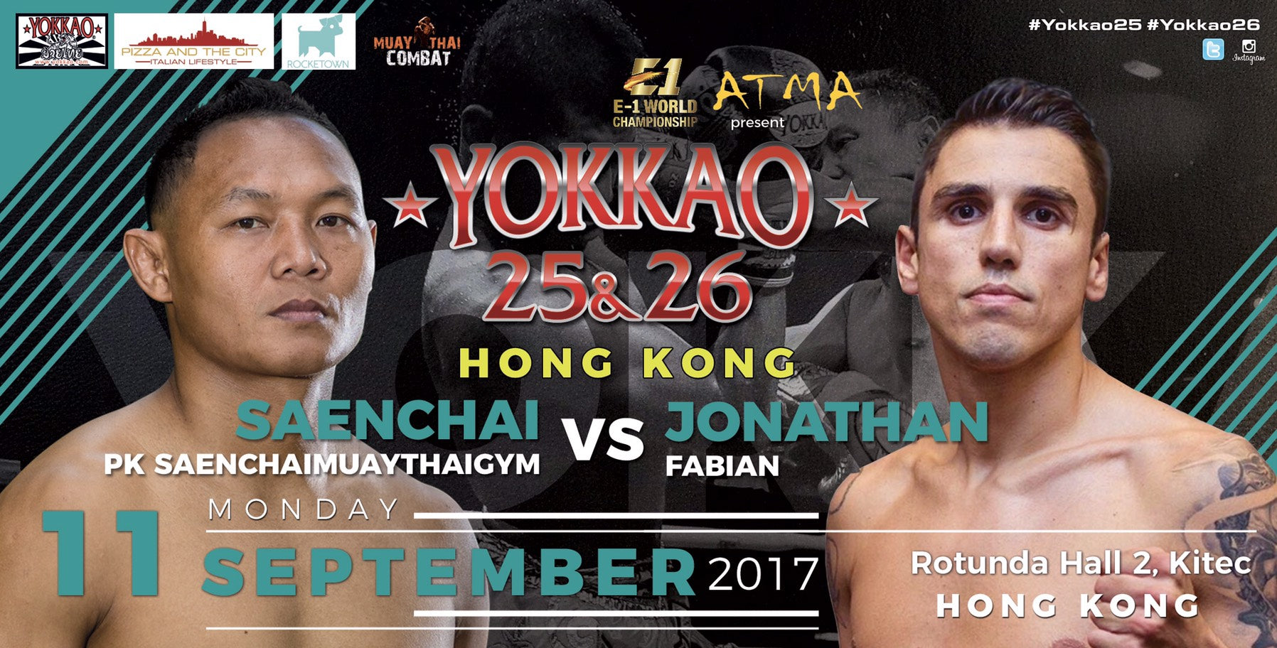 Saenchai vs Jonathan "Scarface" Fabian at YOKKAO 26 Hong Kong!