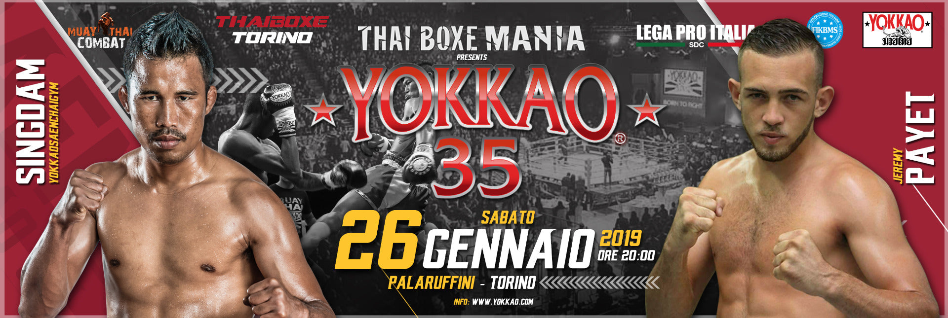 YOKKAO 35 Muay Thai Results