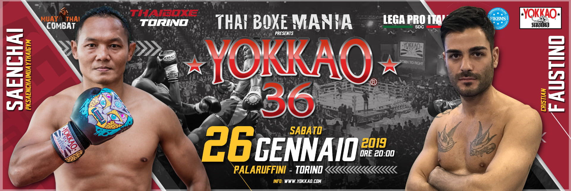 YOKKAO 36 Muay Thai Results