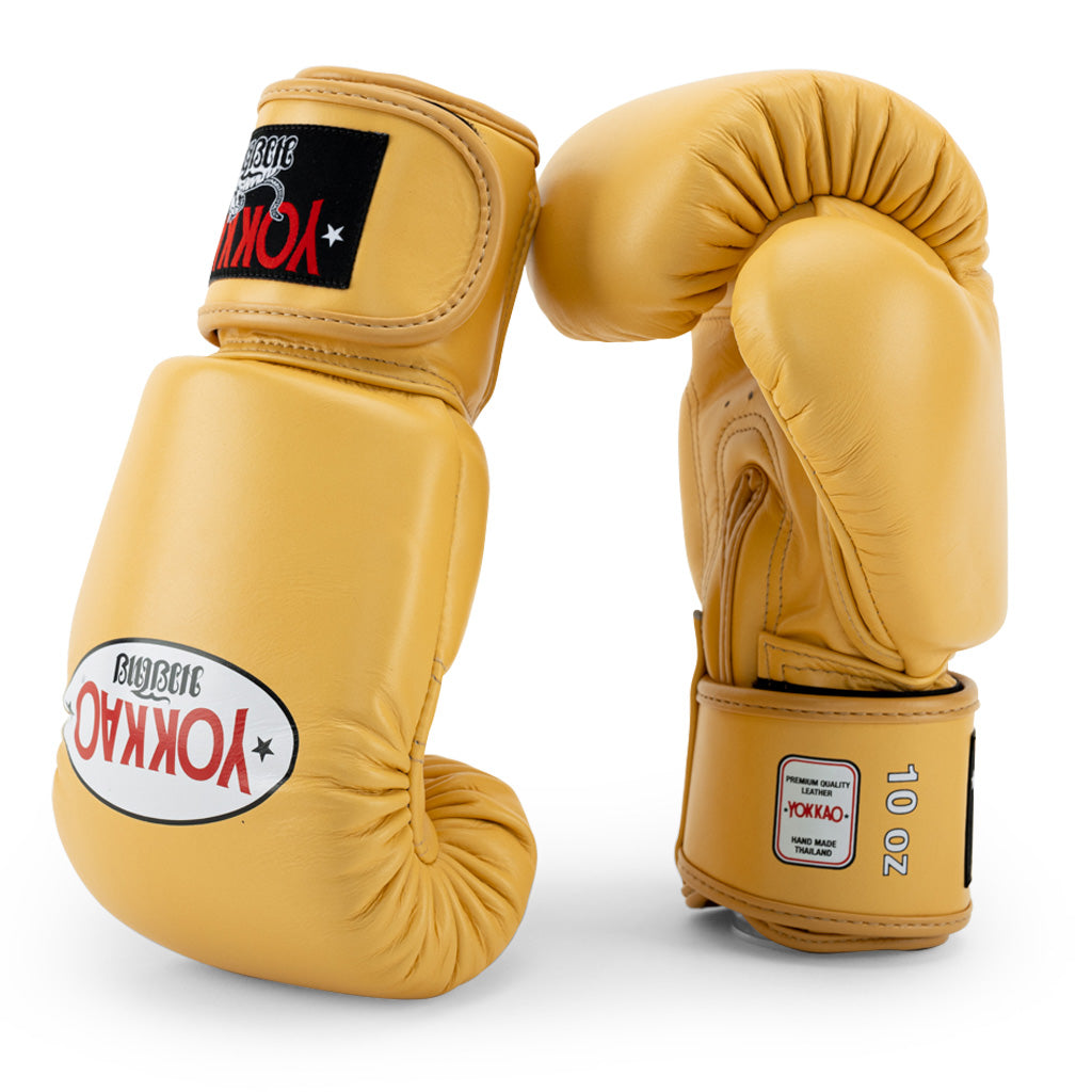 Muay Thai Gloves | YOKKAO Matrix Black Boxing Gloves