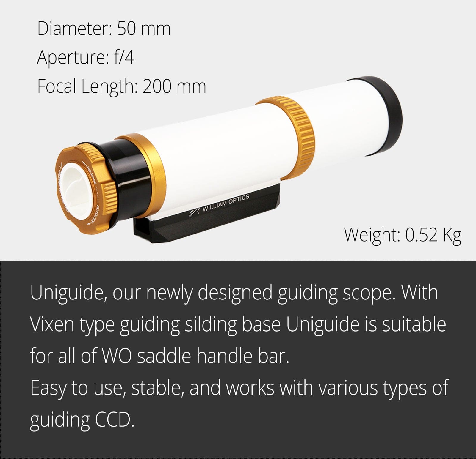 William Optics - a Red-dot Finderscope that Works - Sidereal Trading Pty  Ltd - The Astronomy Store