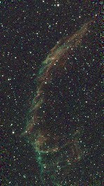 veil nebula from SeeStar