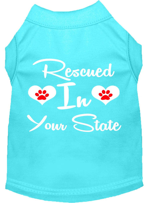 Rescued in Tennessee Screen Print Shirt