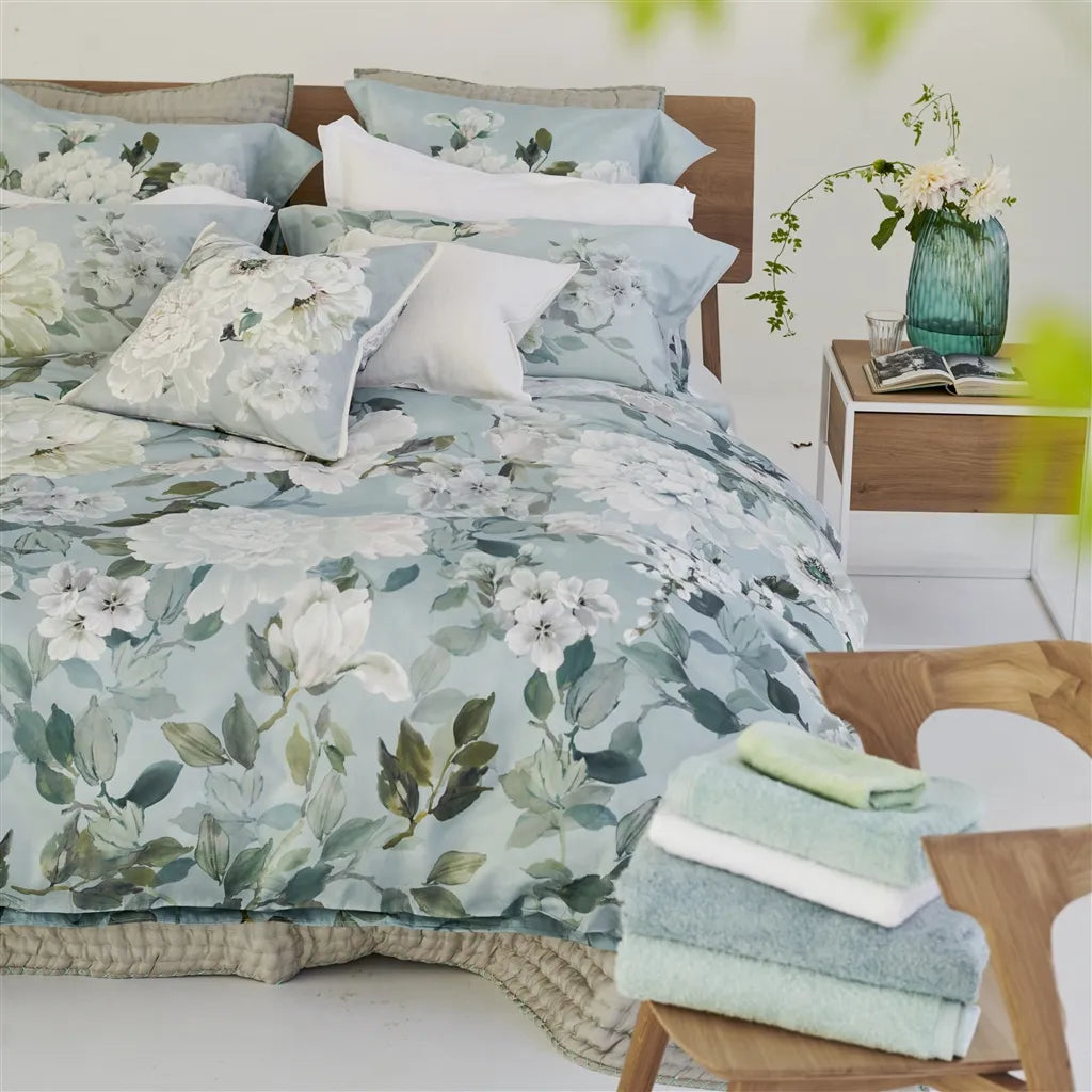 Designer's Guild Jardin Botanique Birch Queen Duvet Cover