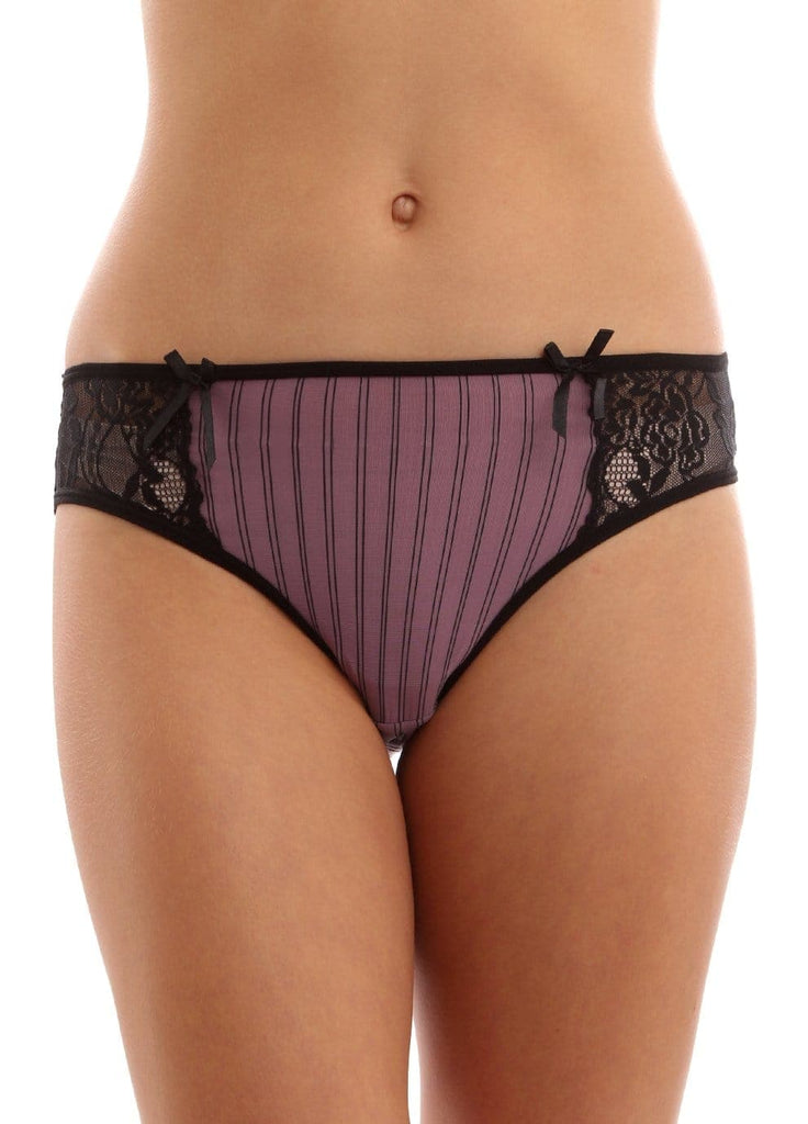 KAJA Purple Lace Panties, Women's Briefs – KAJA Clothing