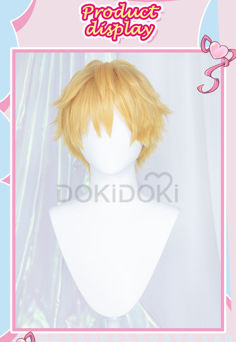 HIROAKIYA Denji Wig, Chainsaw Man Denji Cosplay Wig with Wig Cap