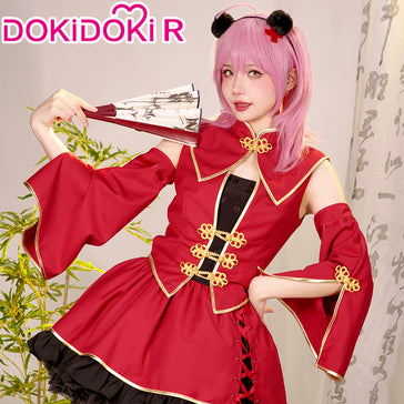 DokiDoki-R Anime Sword Art Online Cosplay Yuuki Asuna Costume SAO