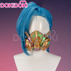 【Partially Ready For Ship】DokiDoki Anime Cosplay Jiinx Prop Mask / Finger Prosthetics