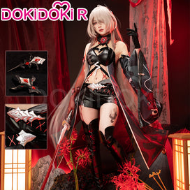 【Partially Ready For Ship】DokiDoki-R Game Honkai: Star Rail Cosplay Acheron Costume White Hair Ver.