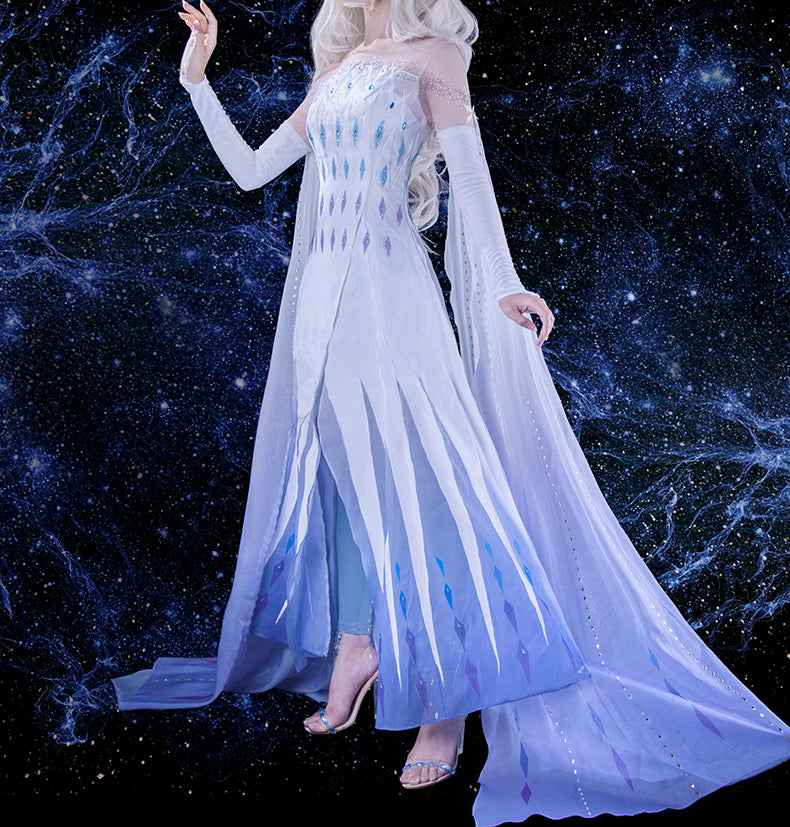 Presale Dokidoki Ssr Movie Frozen 2 Elsa Dress Princess Sprit