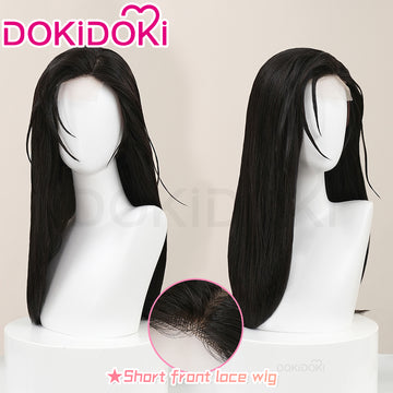 【Ready For Ship】【Front Lace】DokiDoki Manga Low Tide In Twilight Cosplay Yeo Wonyoung Wig Long Black Hair