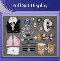 【Size S-2XL】DokiDoki-R Game Honkai: Star Rail Cosplay Cipher Costume