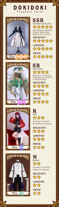 DokiDoki-SR Game Honkai: Star Rail Cosplay Cipher Shoes