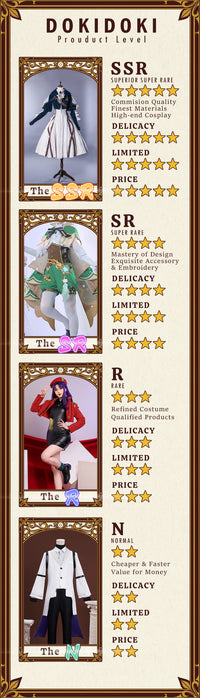 【S In Stock】DokiDoki-SR Game Identity V Cosplay Lady Bloody Queen Promised Day Costume/ Wig idv