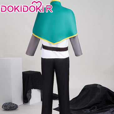 Anime KonoSuba Cosplay Satou Kazuma Costumes Wig Cloak Top Pants