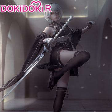 Fã faz cosplay sensacional de A2, personagem do game Nier: Automata