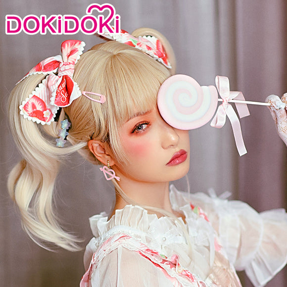 Ready For Ship】DokiDoki Queeen of Spades Long Blonde Casual D –