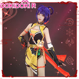 DokiDoki-R Game Genshin Impact Xiang Ling Cosplay Costume Women XiangLing