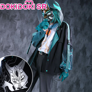 【Ready For Ship】Dokidoki Mange Anime Cosplay Chainsaw Man Volkner Wig