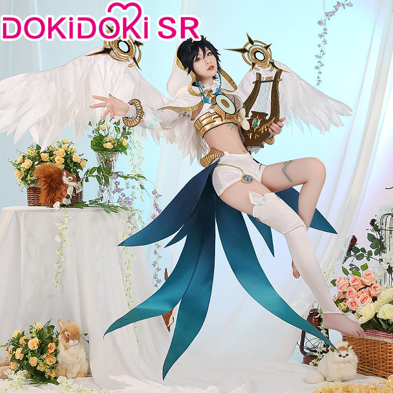 DokiDoki-SR Game Genshin Impact Cosplay Venti Archon Costume Manga