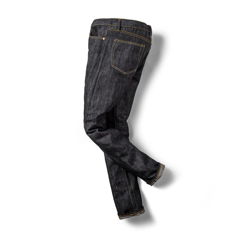 black indigo denim