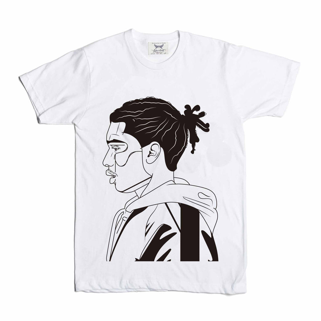 asap rocky white t shirt