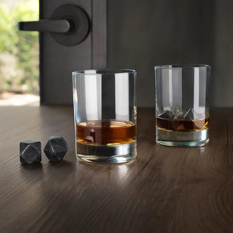 basalt whisky stone gift set