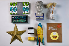 barn star, retro rocket and other gifts for the home