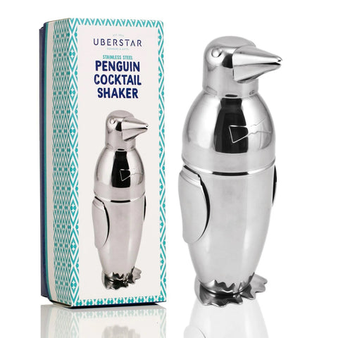 Art Deco Style Penguin Cocktail Shaker