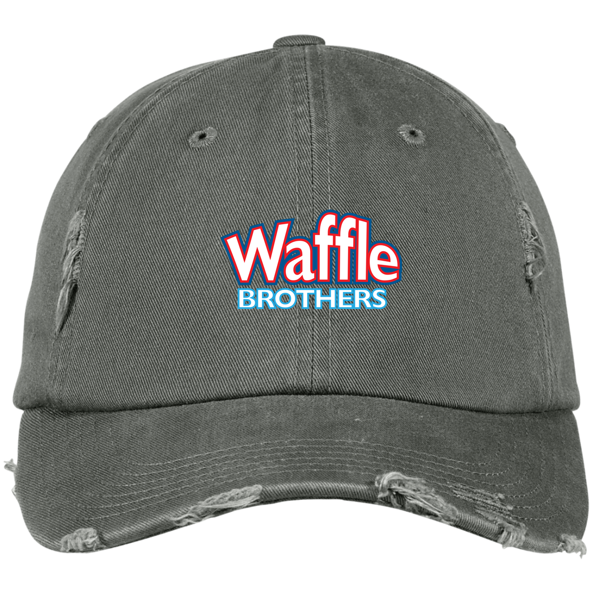 Waffle Brothers Distressed Dad Cap