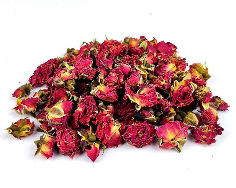 Dried edible red roses petals Heart - Flowers & leaves - Nishik