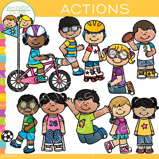 action verb clipart